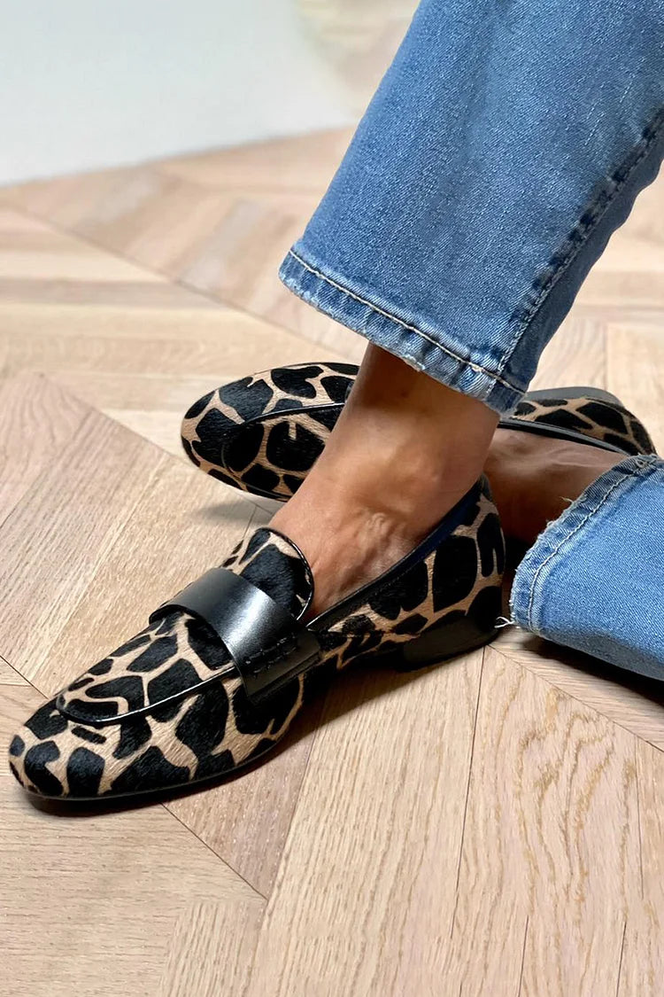 Nora | des mocassins uniques à talon bas