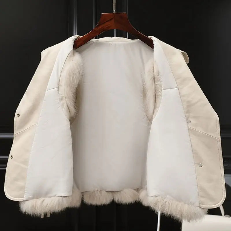 Rosella | Veste Empress de luxe en fausse fourrure
