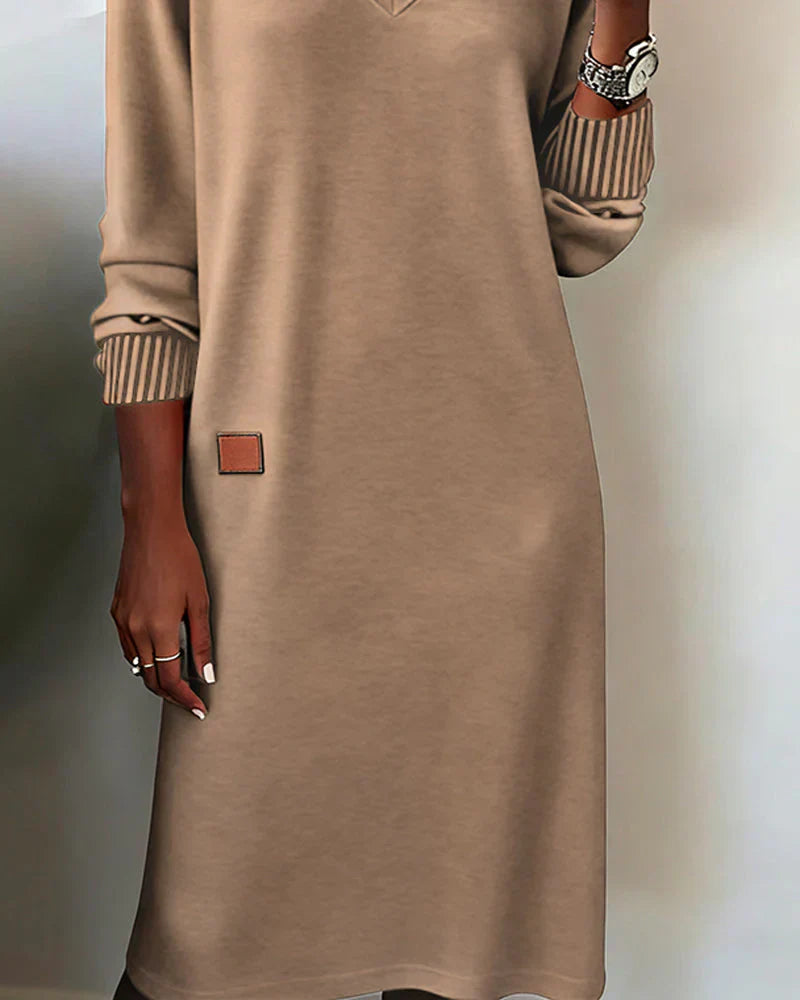 Emma™ – Robe Maille Confort Élégance