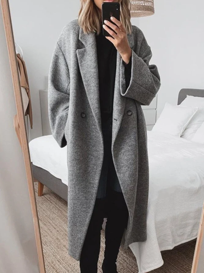 Charlotte™ – Manteau Statement Maxi Élégance