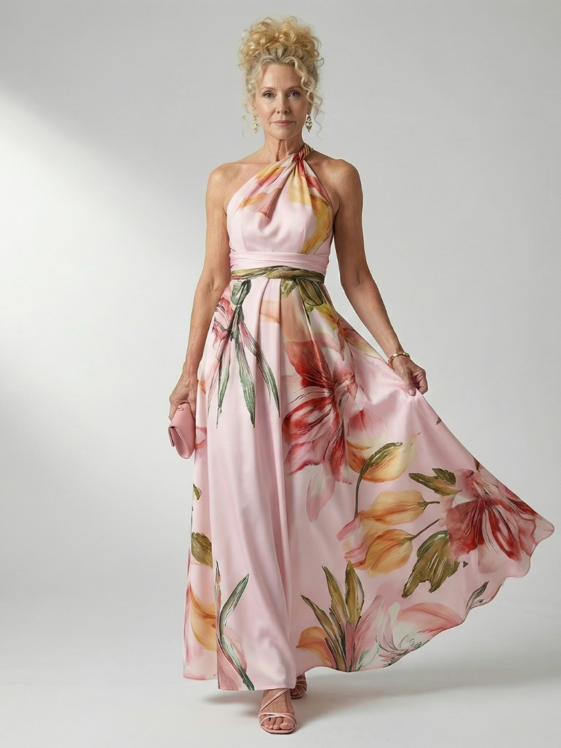 Emilia | Robe Maxi à fleurs
