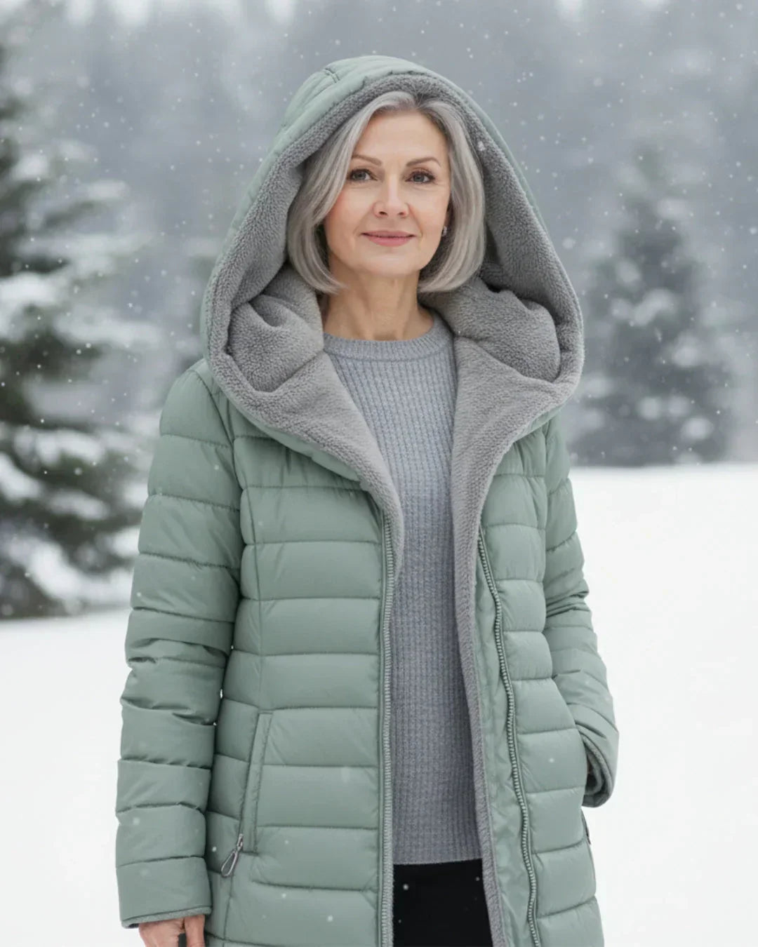 Olivia – Veste d’Hiver Matelassée