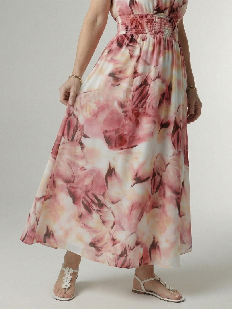 Martyna | Robe Midi à Col Halter