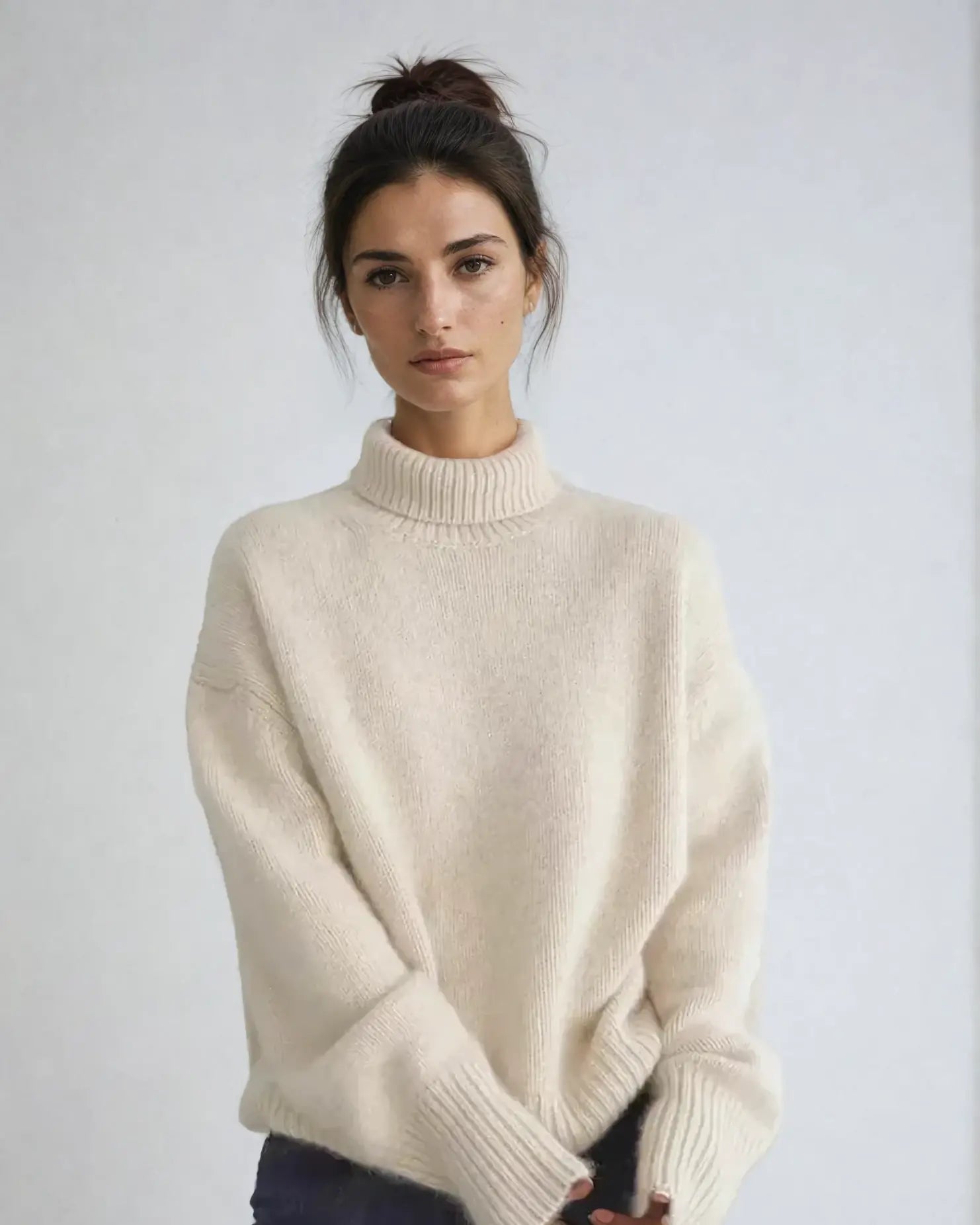 Emily | Pull à col roulé doux et confortable11