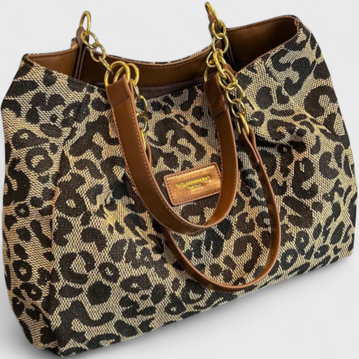 Dobrogosta – Sac de courses stylé à motif léopard