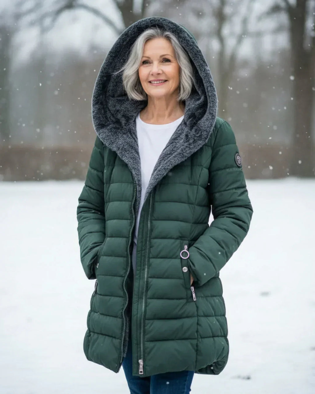Olivia – Veste d’Hiver Matelassée