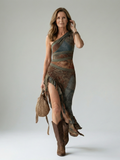 Dorota | Robe Midi Drapée