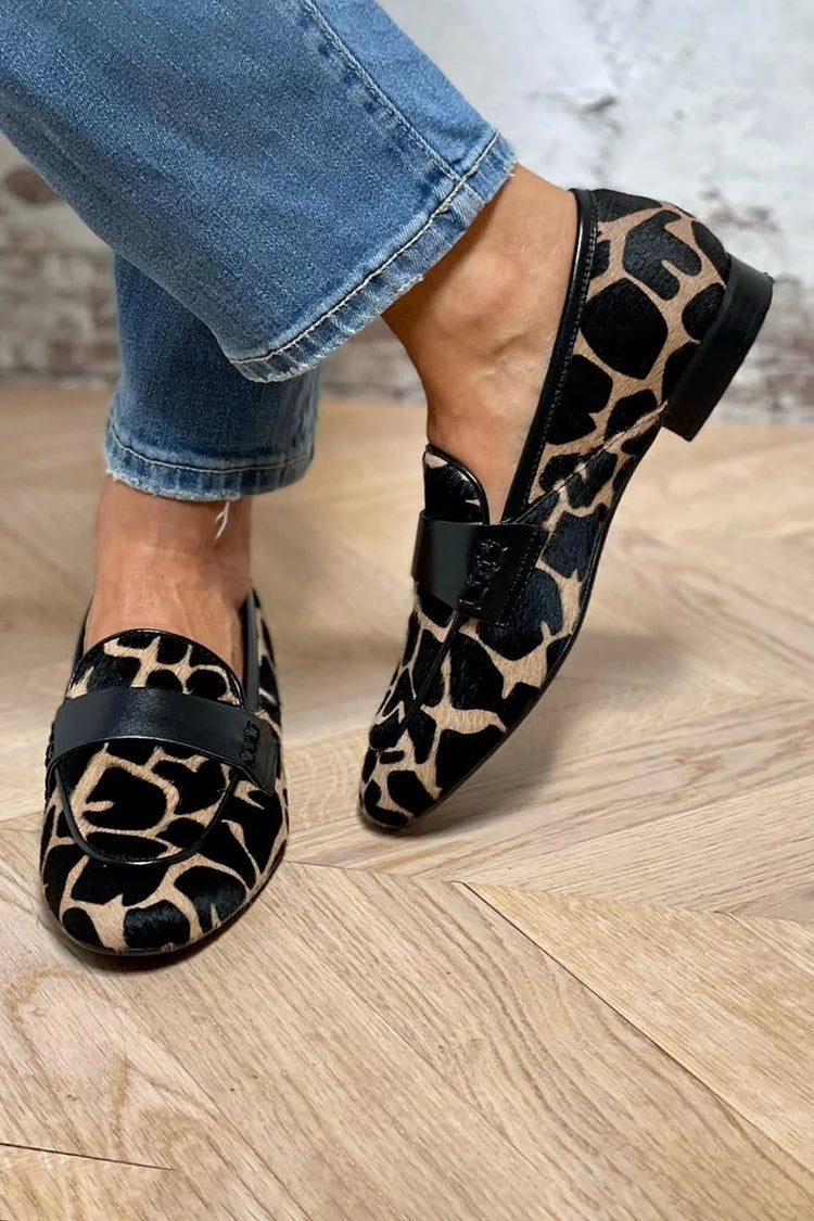 Nora | des mocassins uniques à talon bas