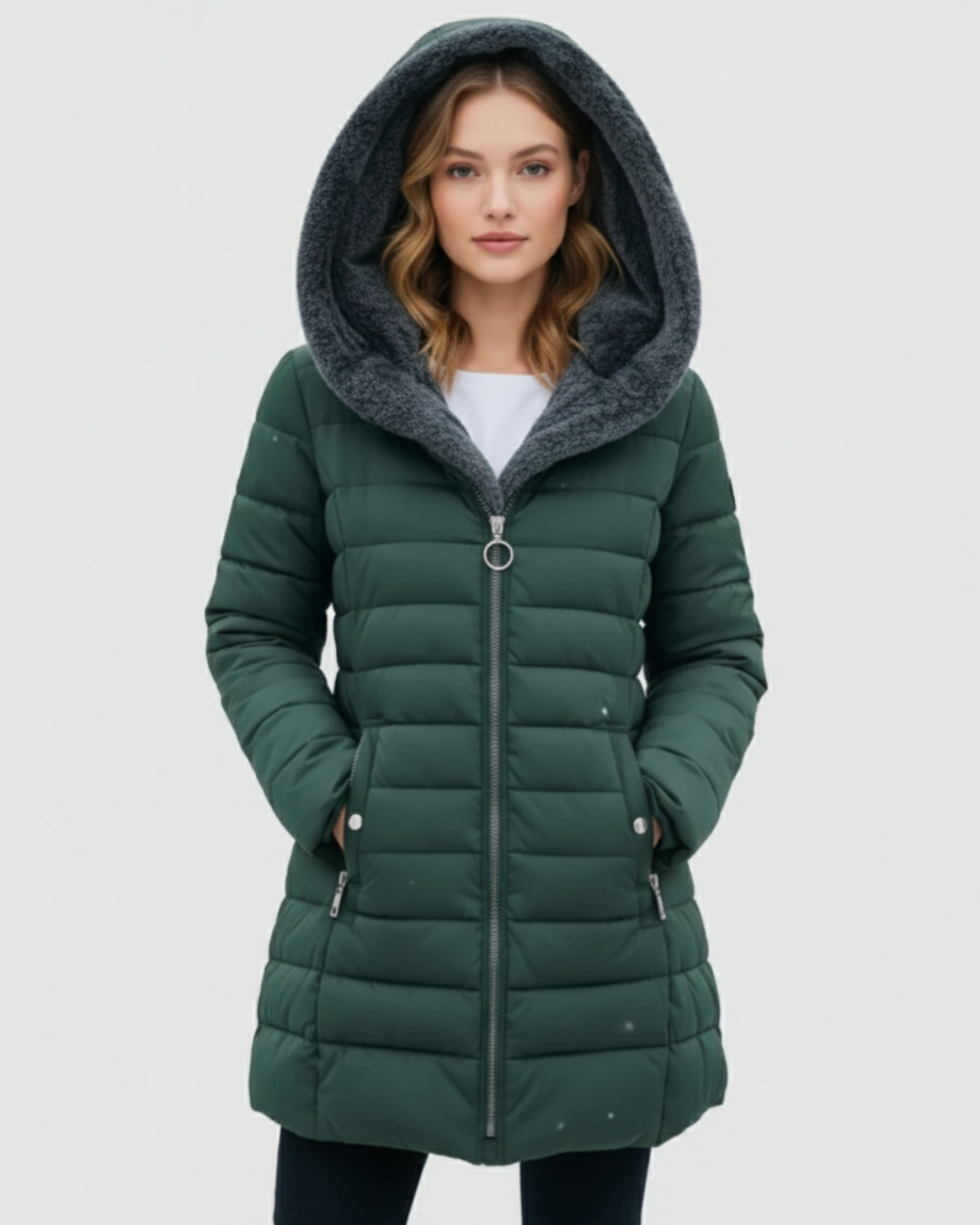 Olivia – Veste d’Hiver Matelassée