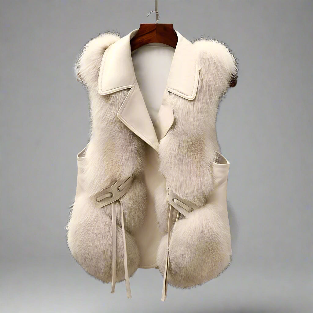 Rosella | Veste Empress de luxe en fausse fourrure