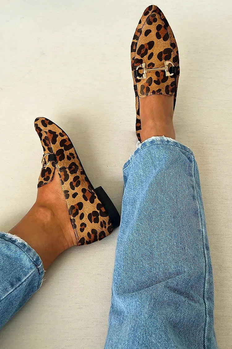 Juul | mocassins à motif et talons discrets