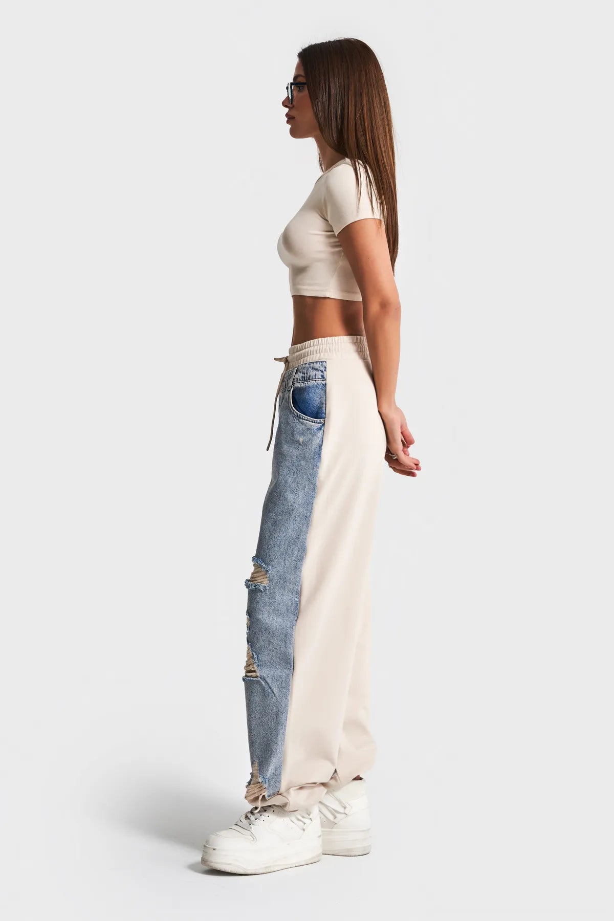 Jean jogger à coupe confortable