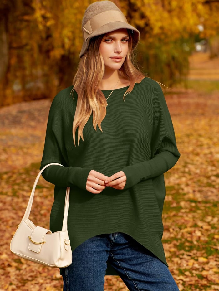Élise™ – Pull Oversize Élégance Décontractée