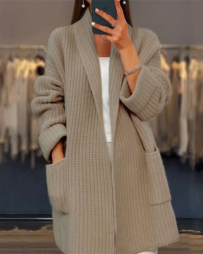 LORE™ – Cardigan Maille Luxe Intemporel