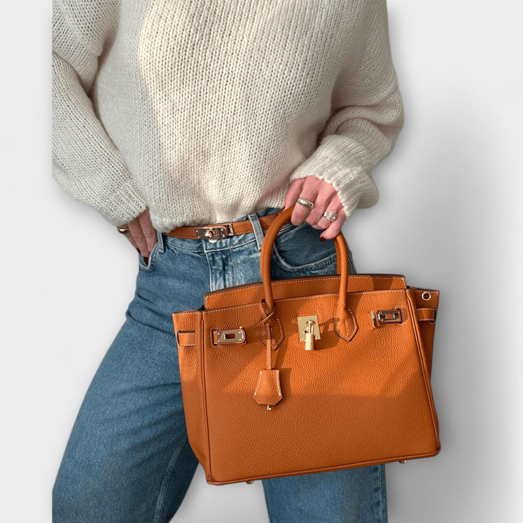 Barbara - Luxe leren handtas voor elke gelegenheid