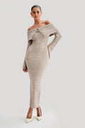 Élise | Robe Midi Maille Prestige