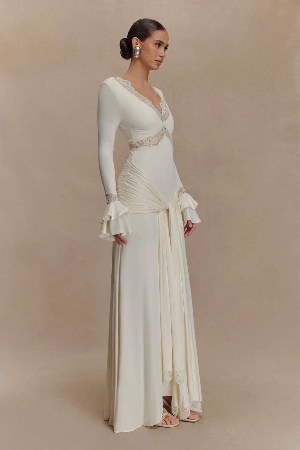 Seraphine | Robe Maxi Dentelle Romance