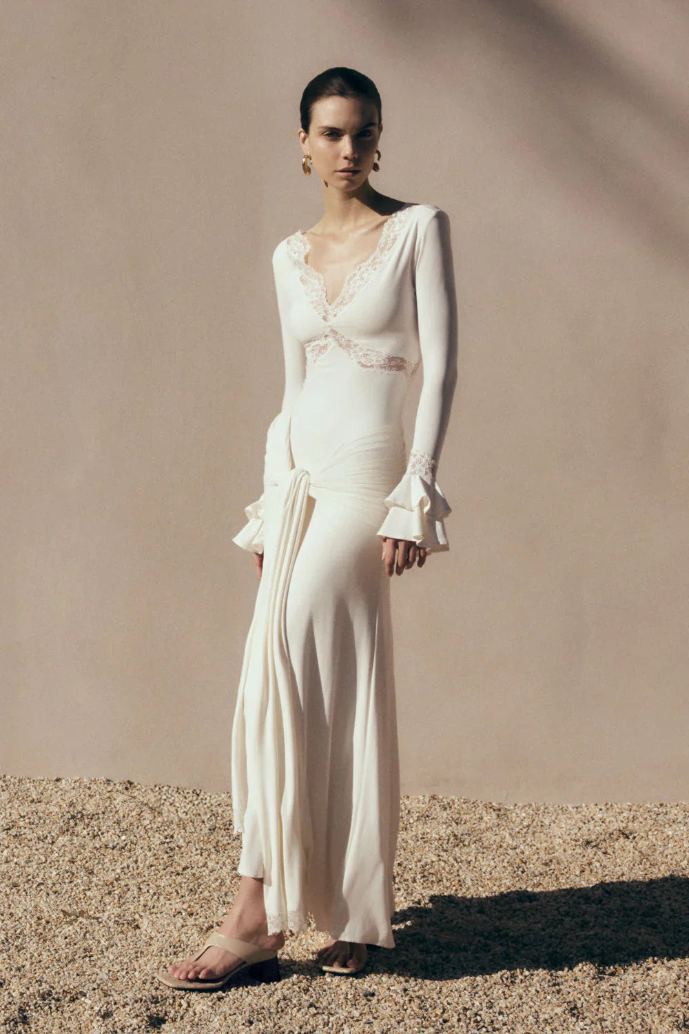 Seraphine Lace – Romantische Maxi-jurk met Kant