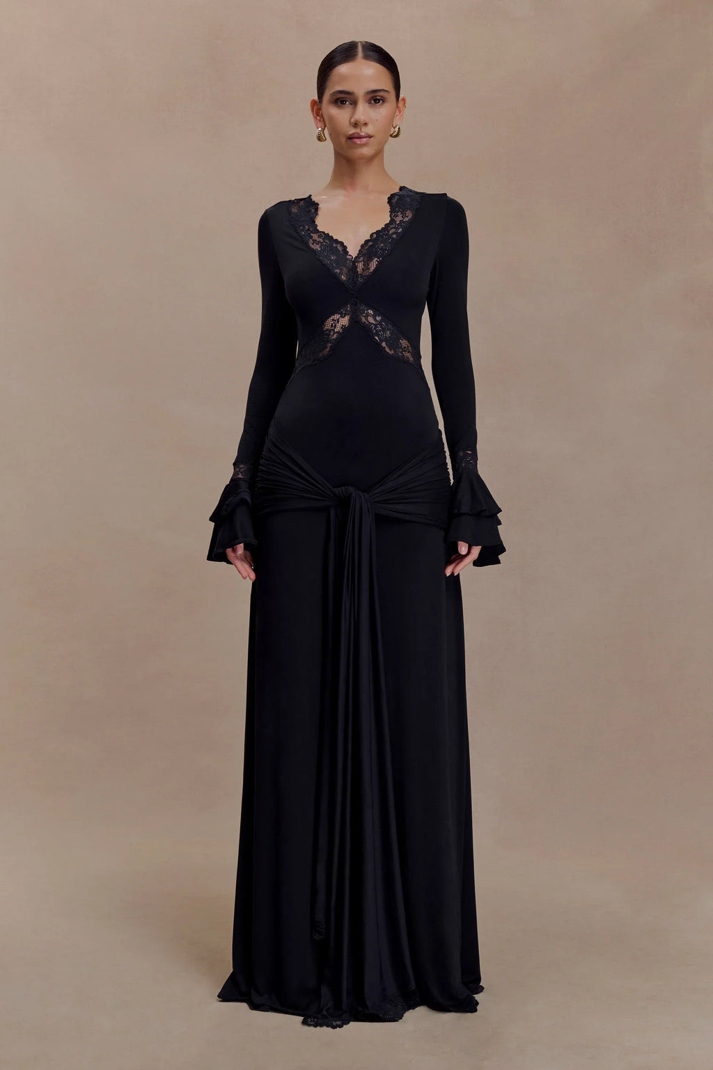Seraphine | Robe Maxi Dentelle Romance