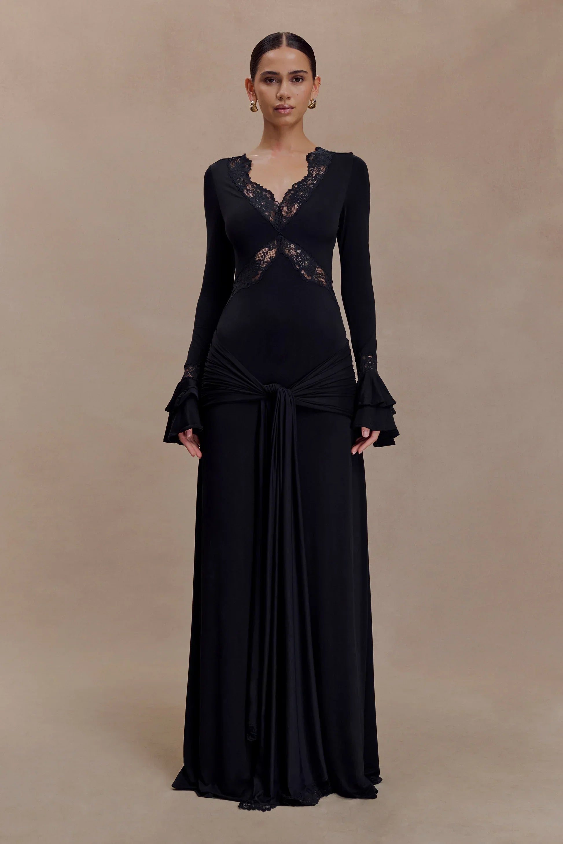 Seraphine Lace – Romantische Maxi-jurk met Kant