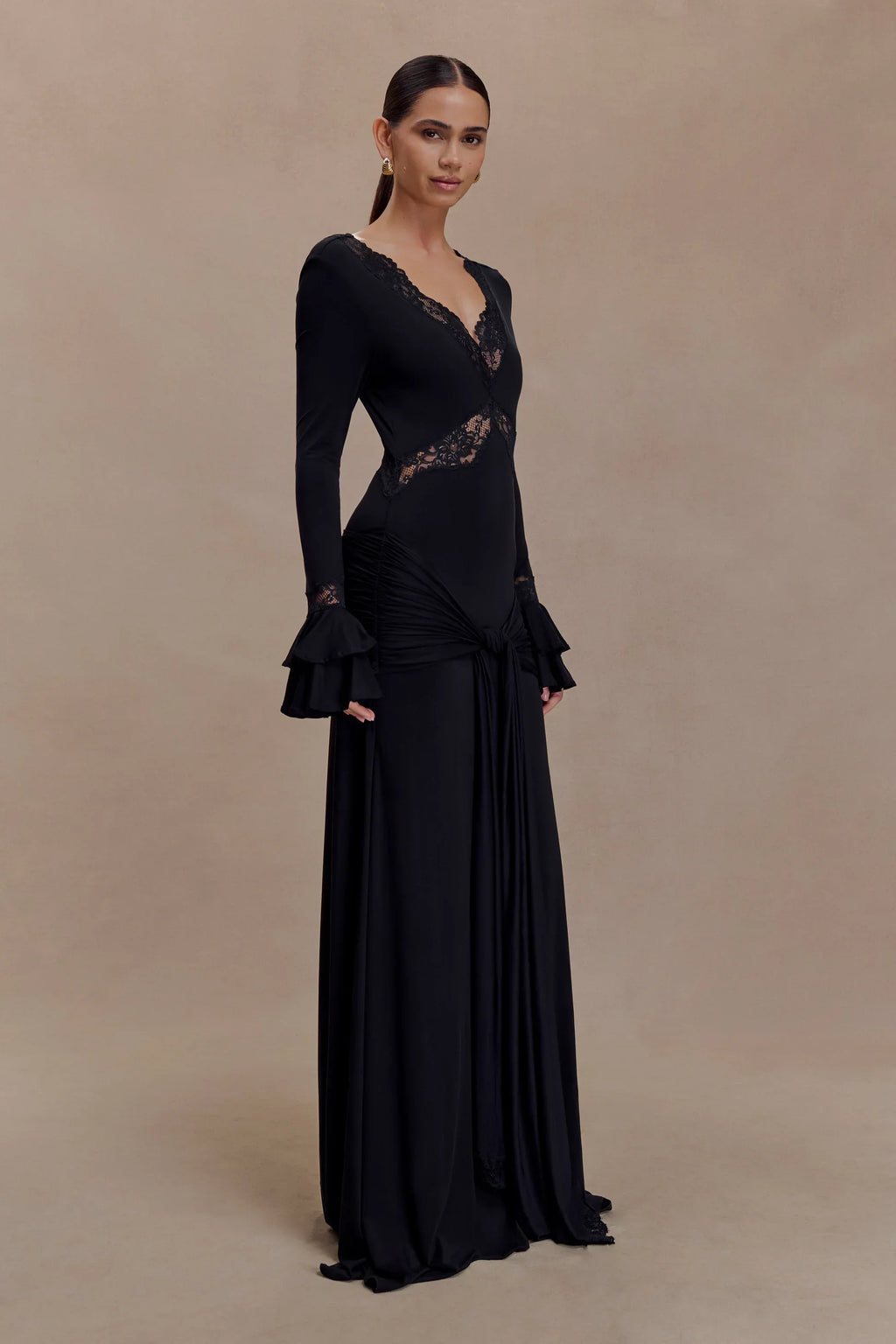 Seraphine | Robe Maxi Dentelle Romance