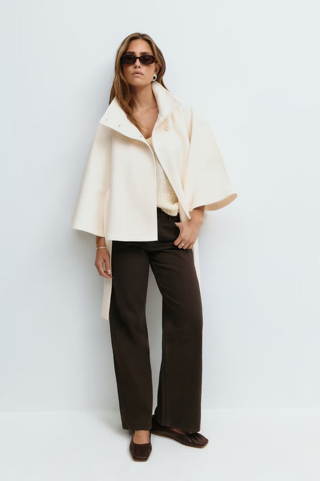 Lunéra™ | Cape Jacket Ceinturé