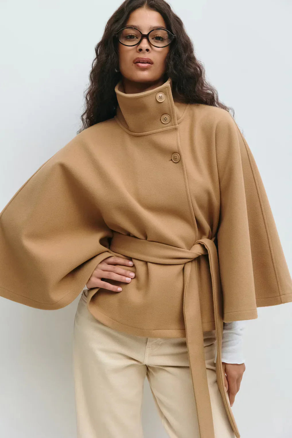 Lunéra™ | Cape Jacket Ceinturé