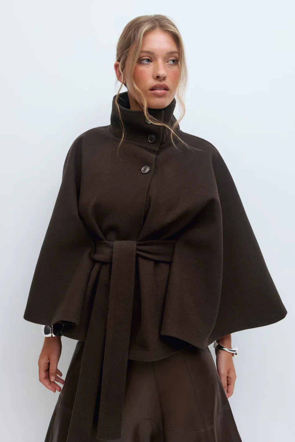 Lunéra™ | Cape Jacket Ceinturé