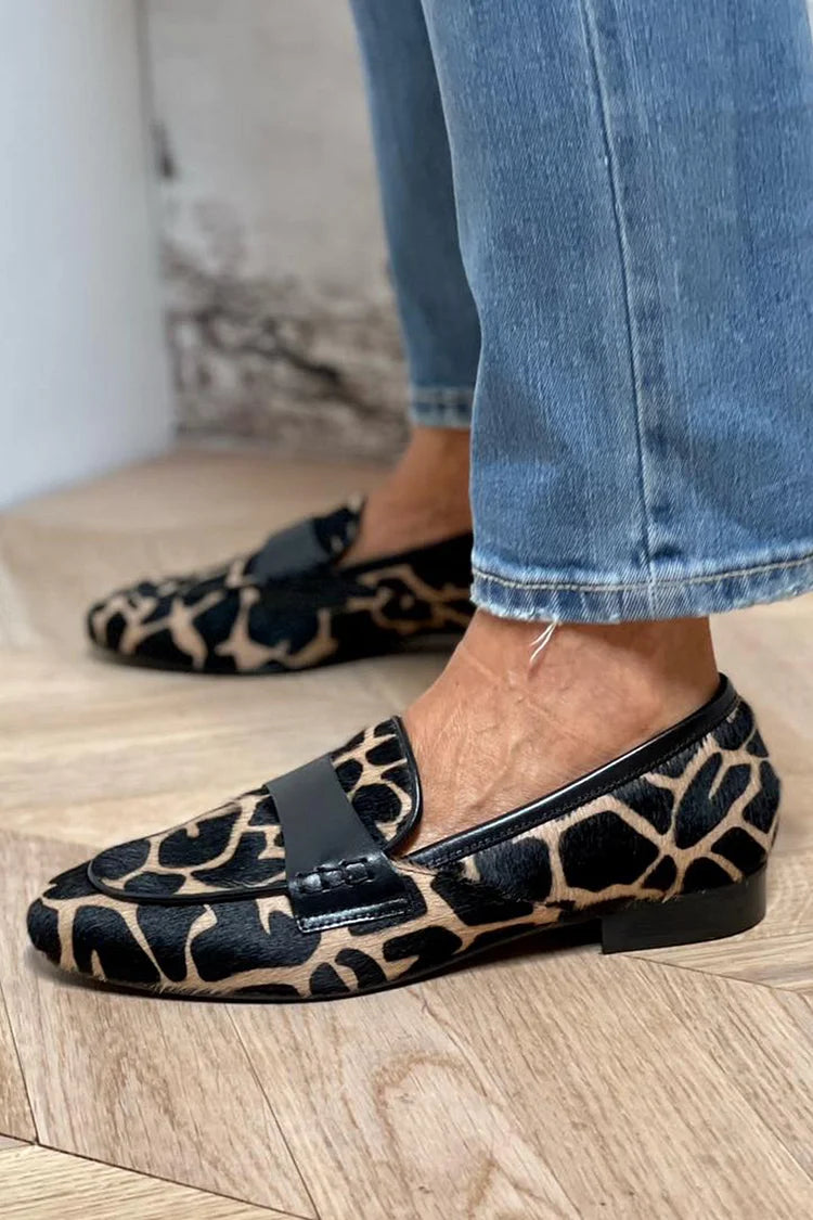 Nora | des mocassins uniques à talon bas