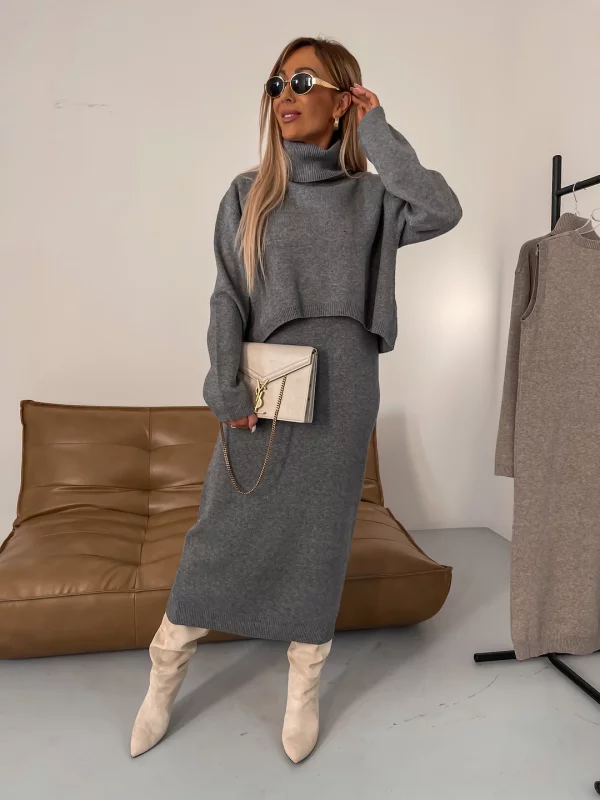 Emilia™ – Ensemble Maille Automne/Hiver Élégance Moderne