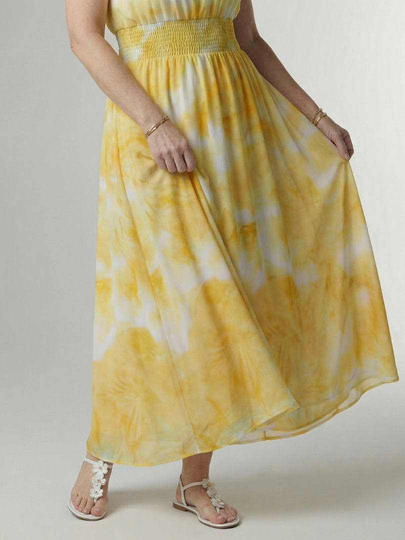 Martyna | Robe Midi à Col Halter