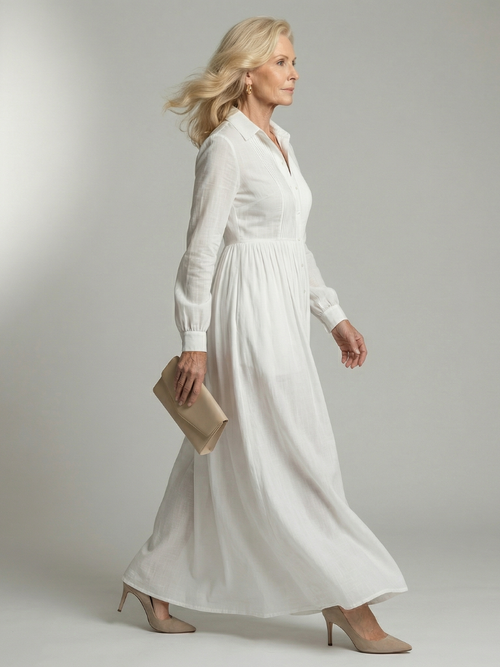 Agnieszka | Robe maxi fluide
