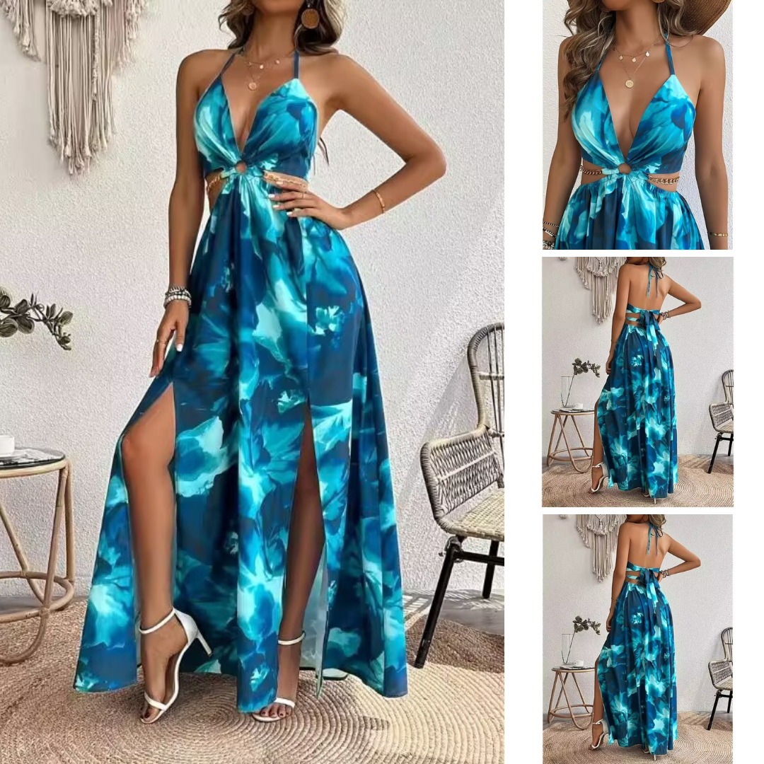 Robe d'été légère Azure Bloom