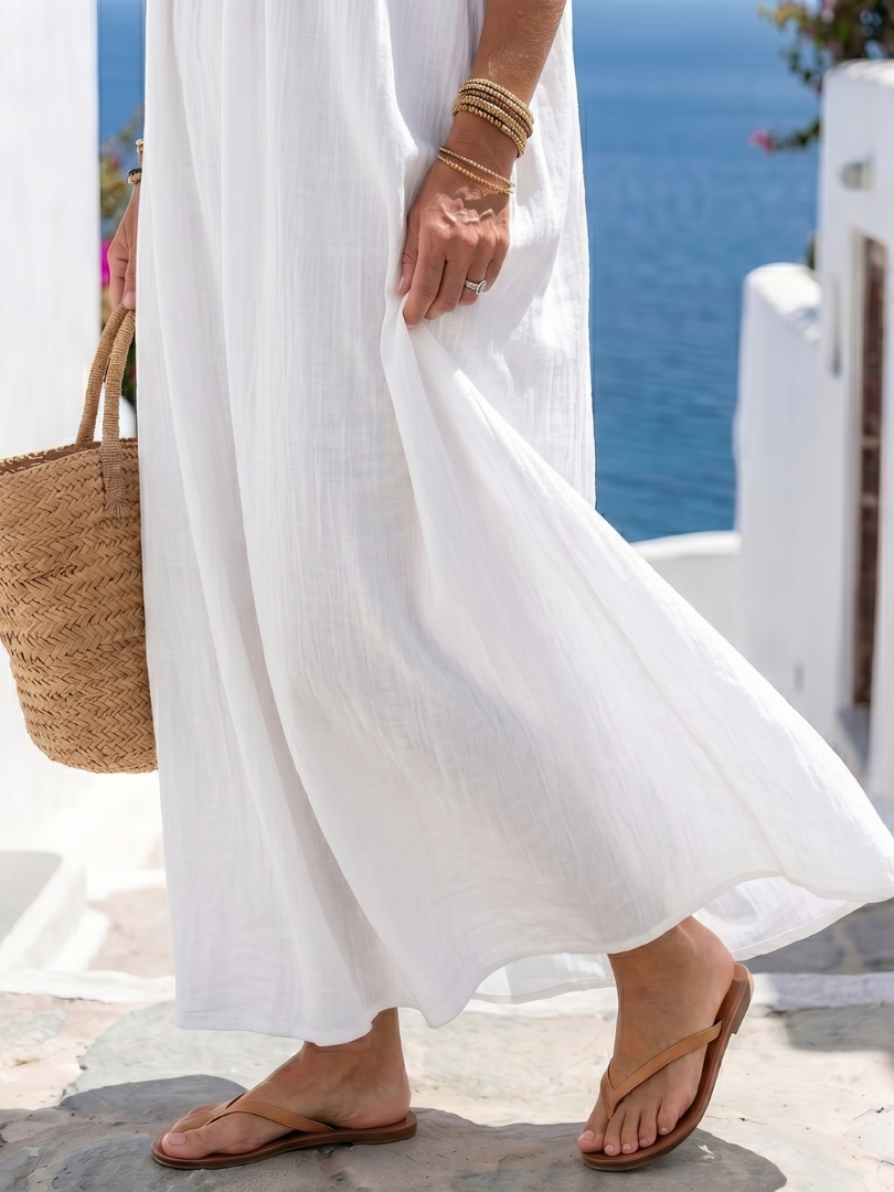 Emilia | Robe maxi fluide