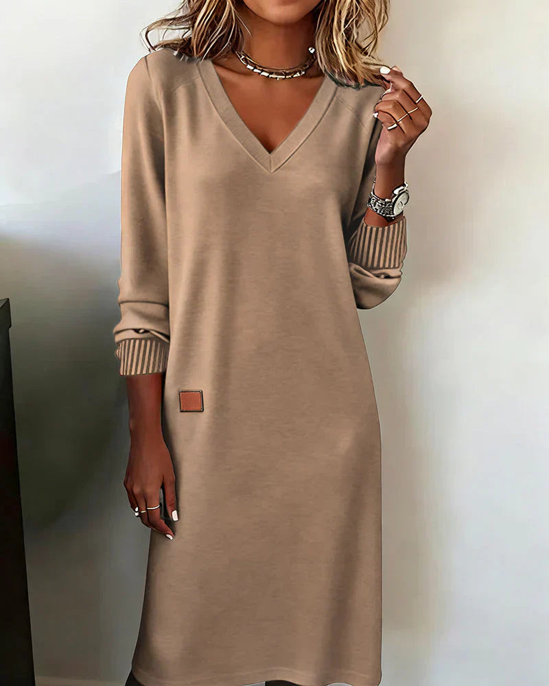Emma™ – Robe Maille Confort Élégance