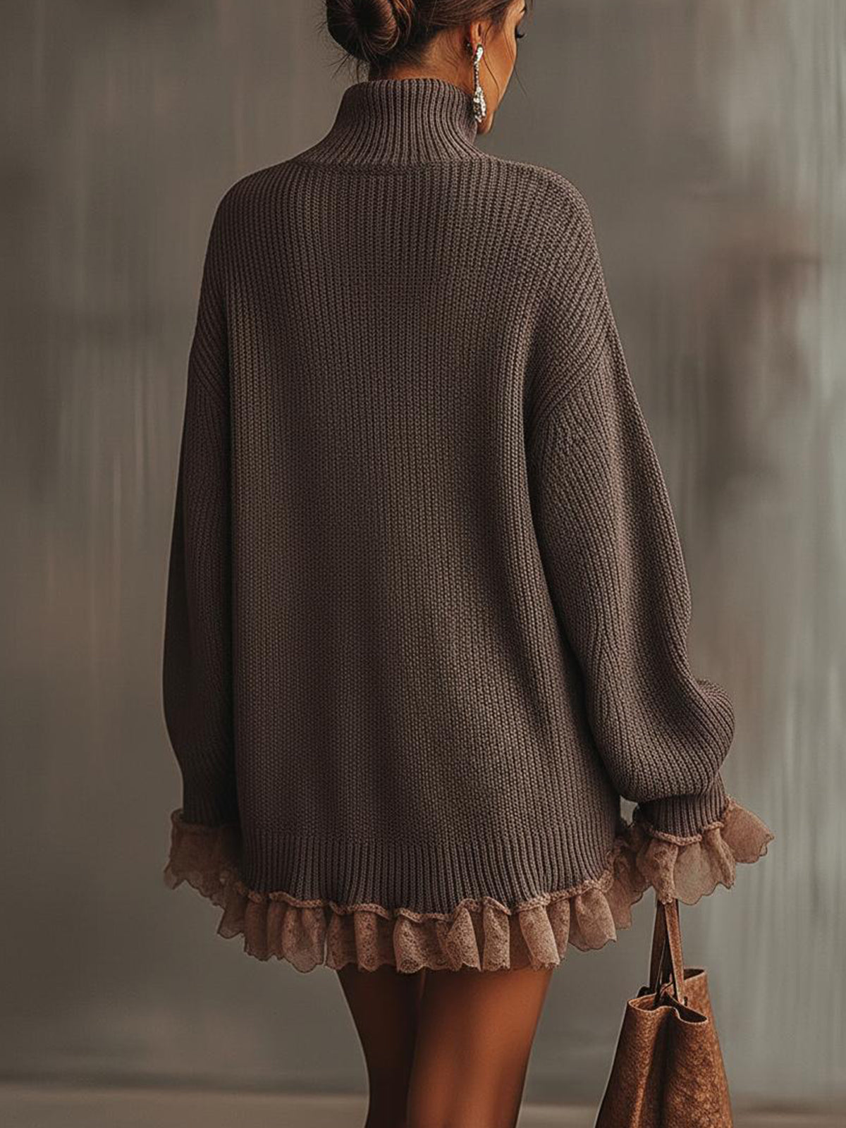 Jurk met ruches — Zacht, warm & romantisch