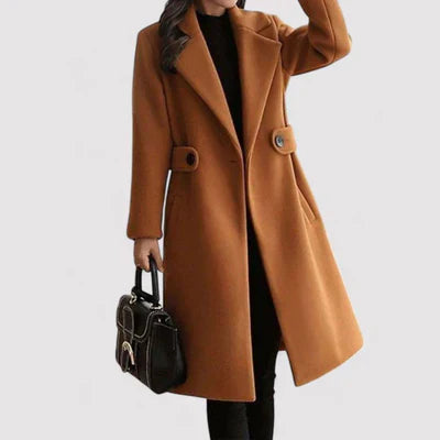 Aveli | Manteau en Laine Élégant Ceinturé Clara