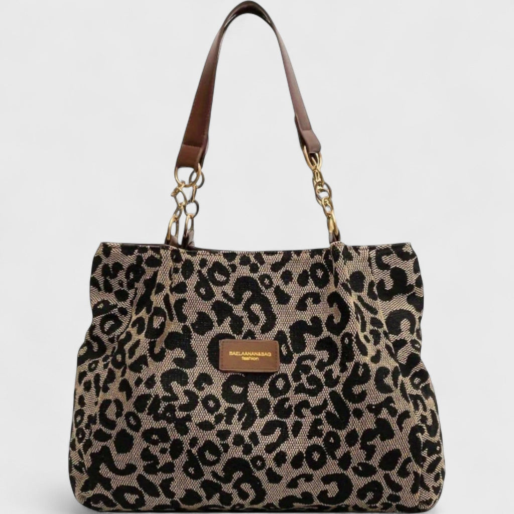 Dobrogosta – Sac de courses stylé à motif léopard