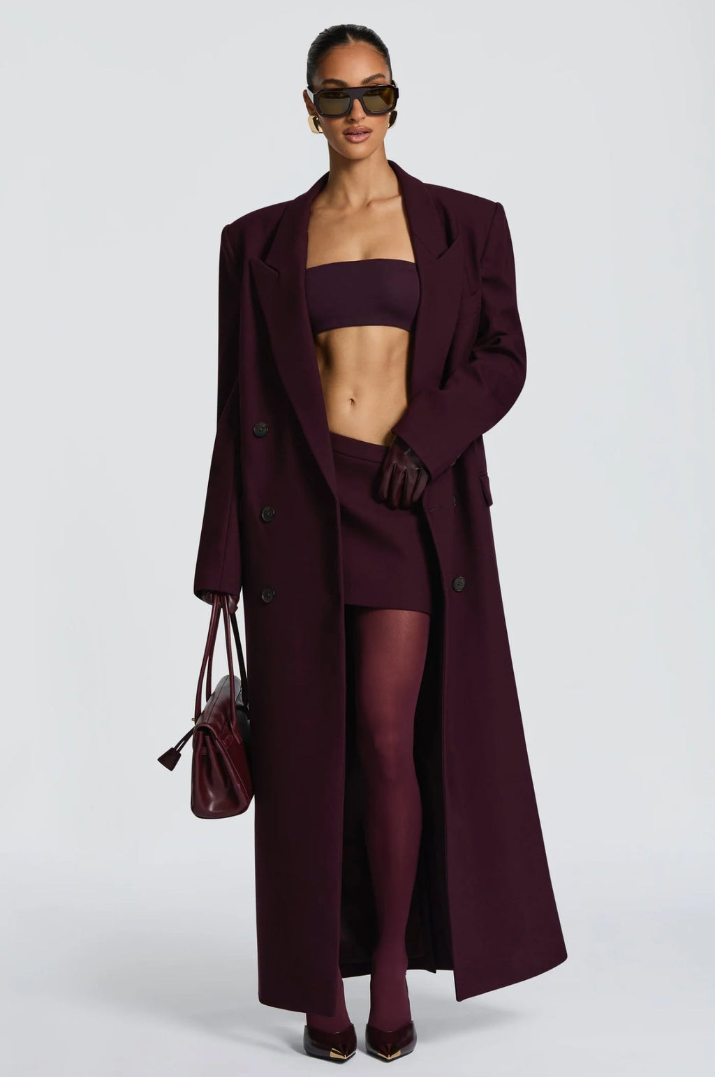 Isabella | Manteau Élégant en Laine Mélangée avec Doublure Confortable
