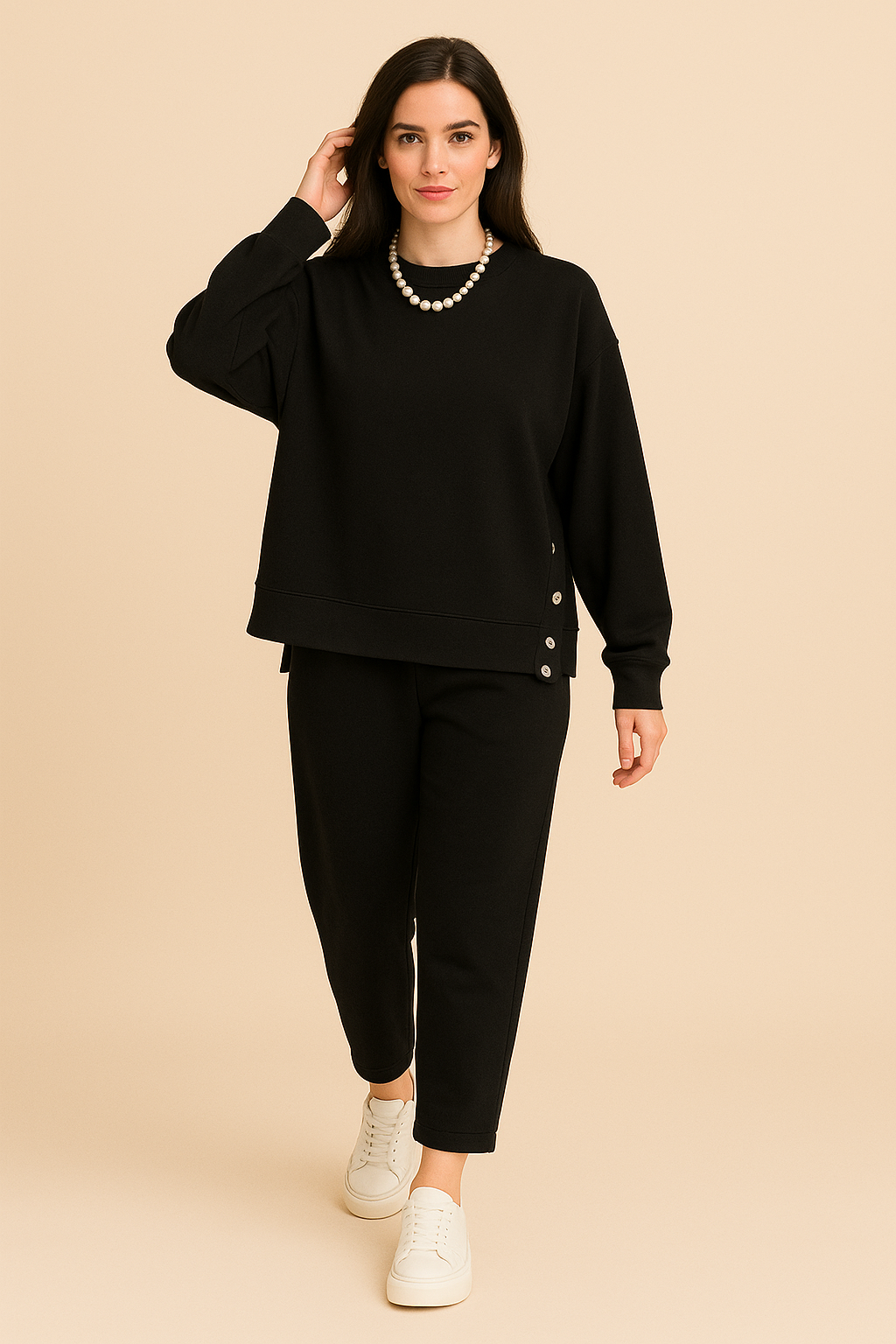 Natalia | Ensemble en tricot élégant