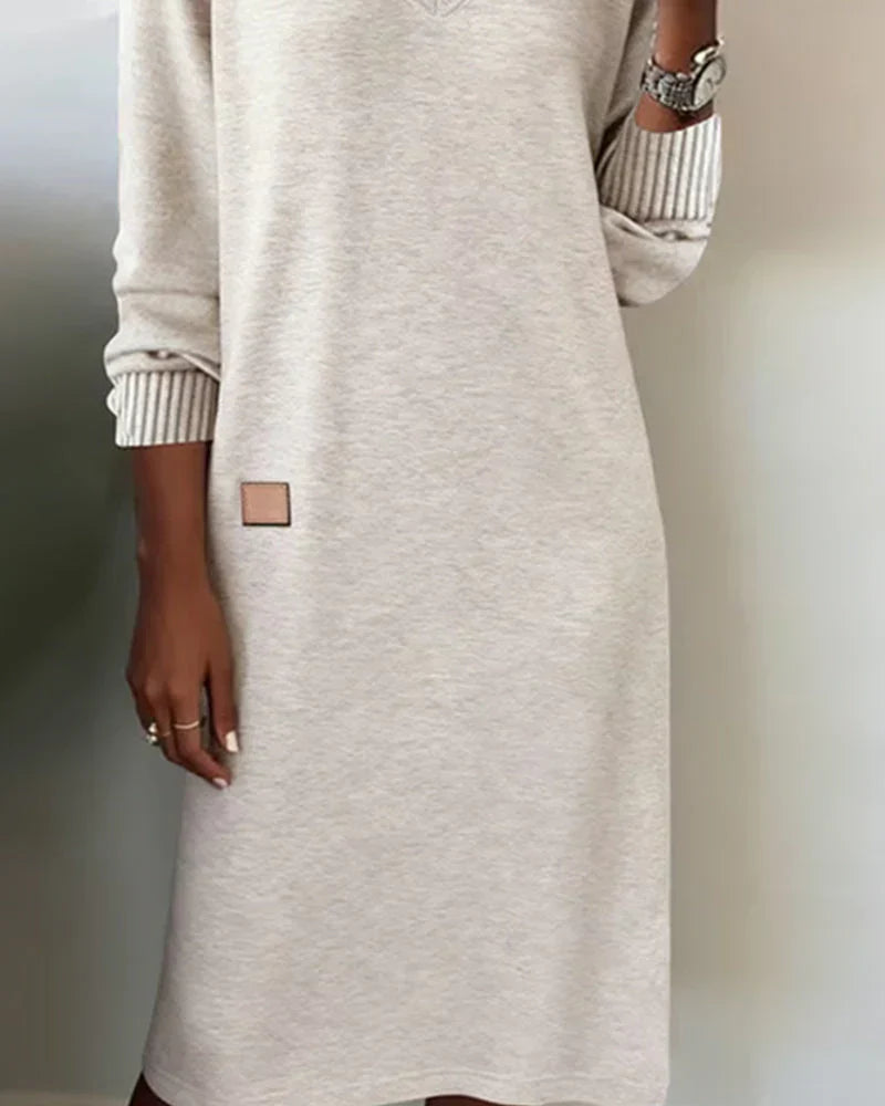 Emma™ – Robe Maille Confort Élégance