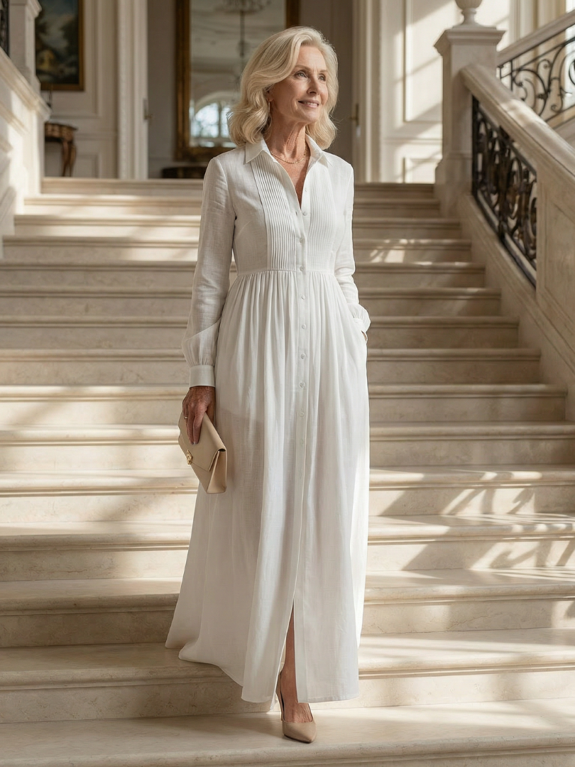 Agnieszka | Robe maxi fluide
