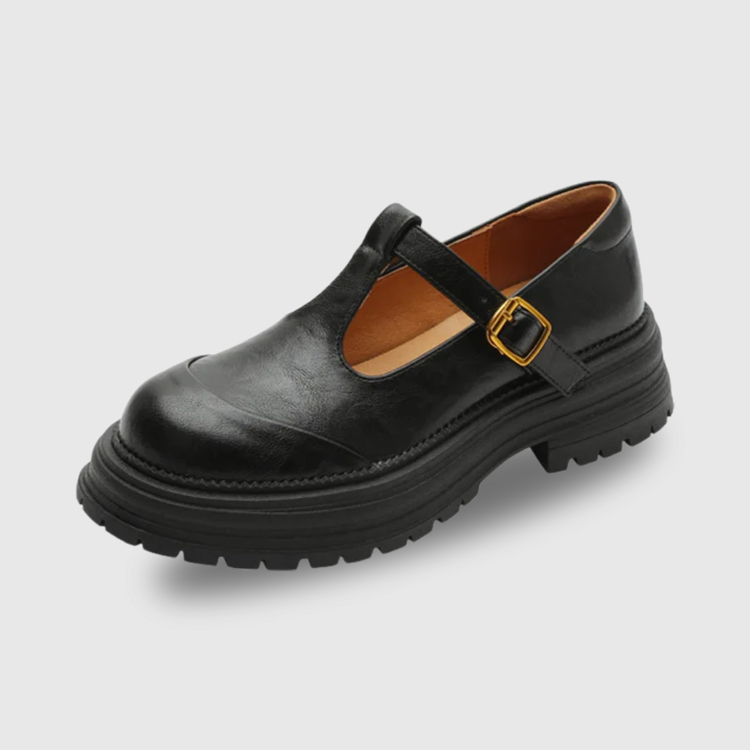 Kinga | Chaussures orthopédiques avec une sangle en forme de T