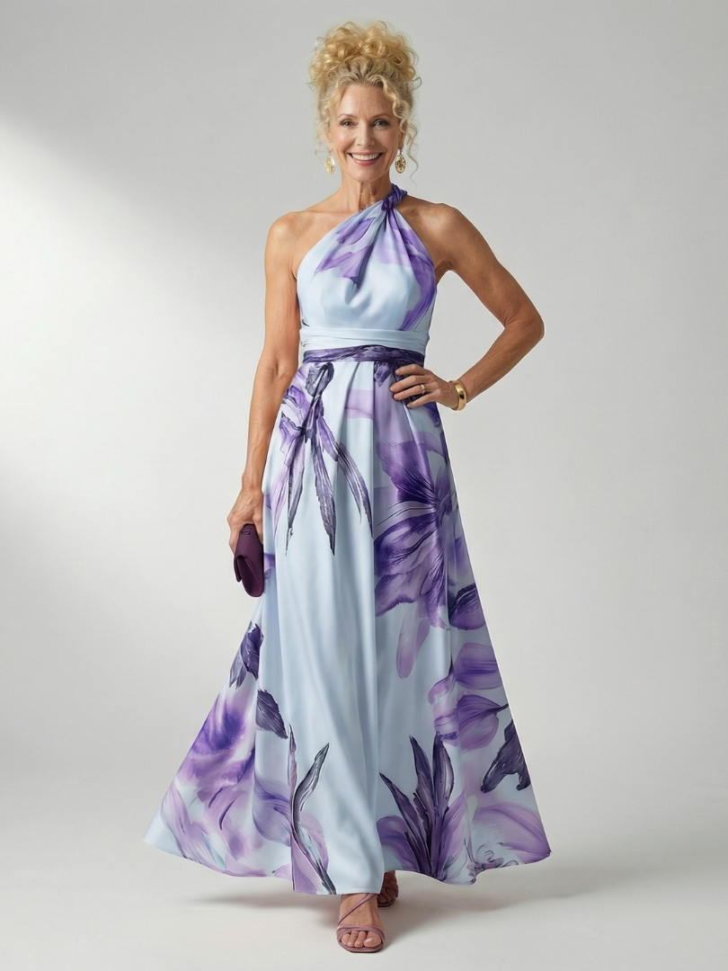 Emilia | Robe Maxi à fleurs