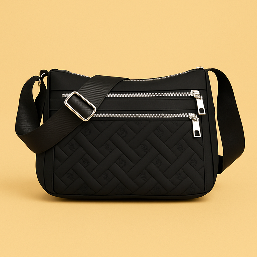 Dominika – sac bandoulière en nylon, léger, résistant et élégant