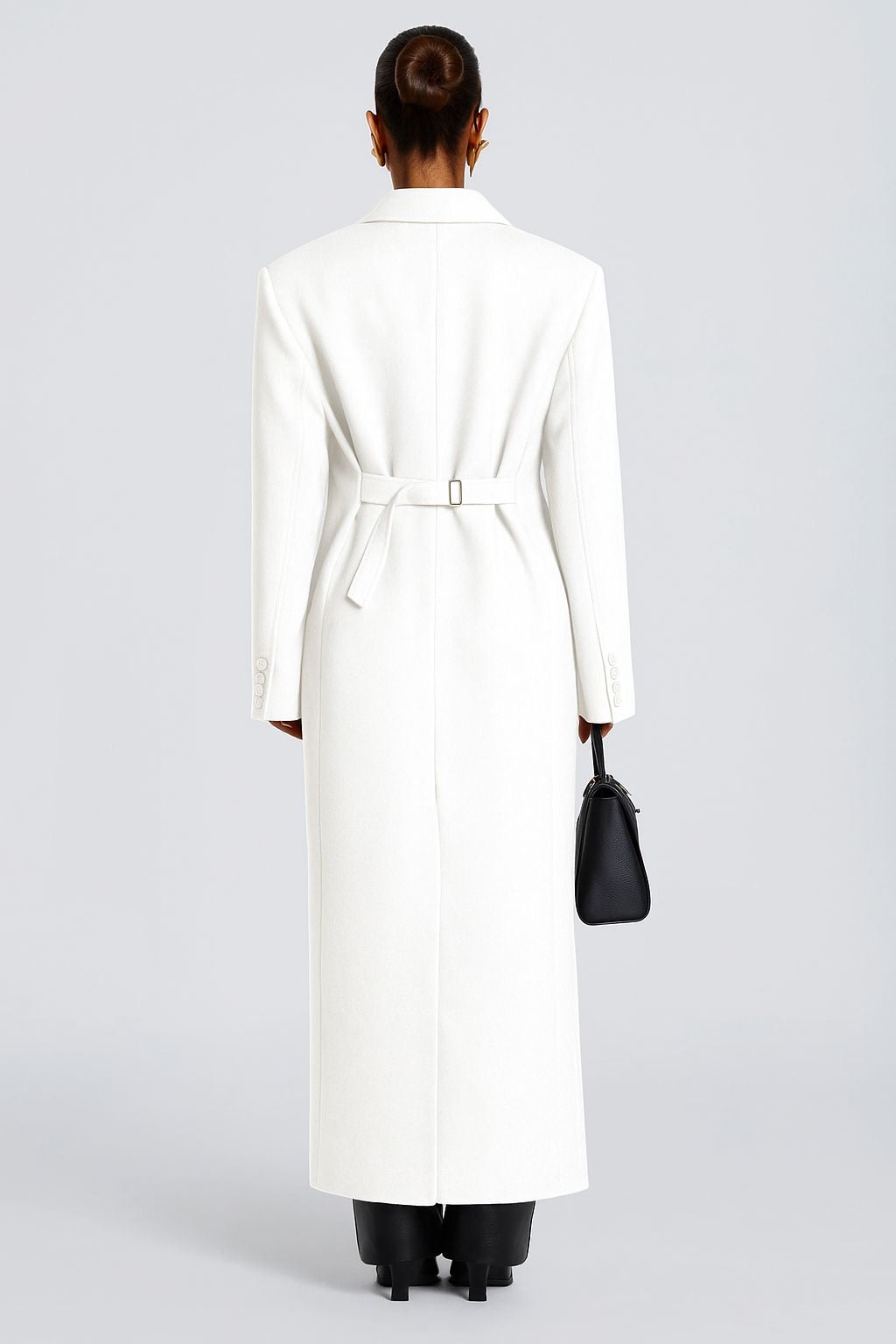 Isabella | Manteau Élégant en Laine Mélangée avec Doublure Confortable