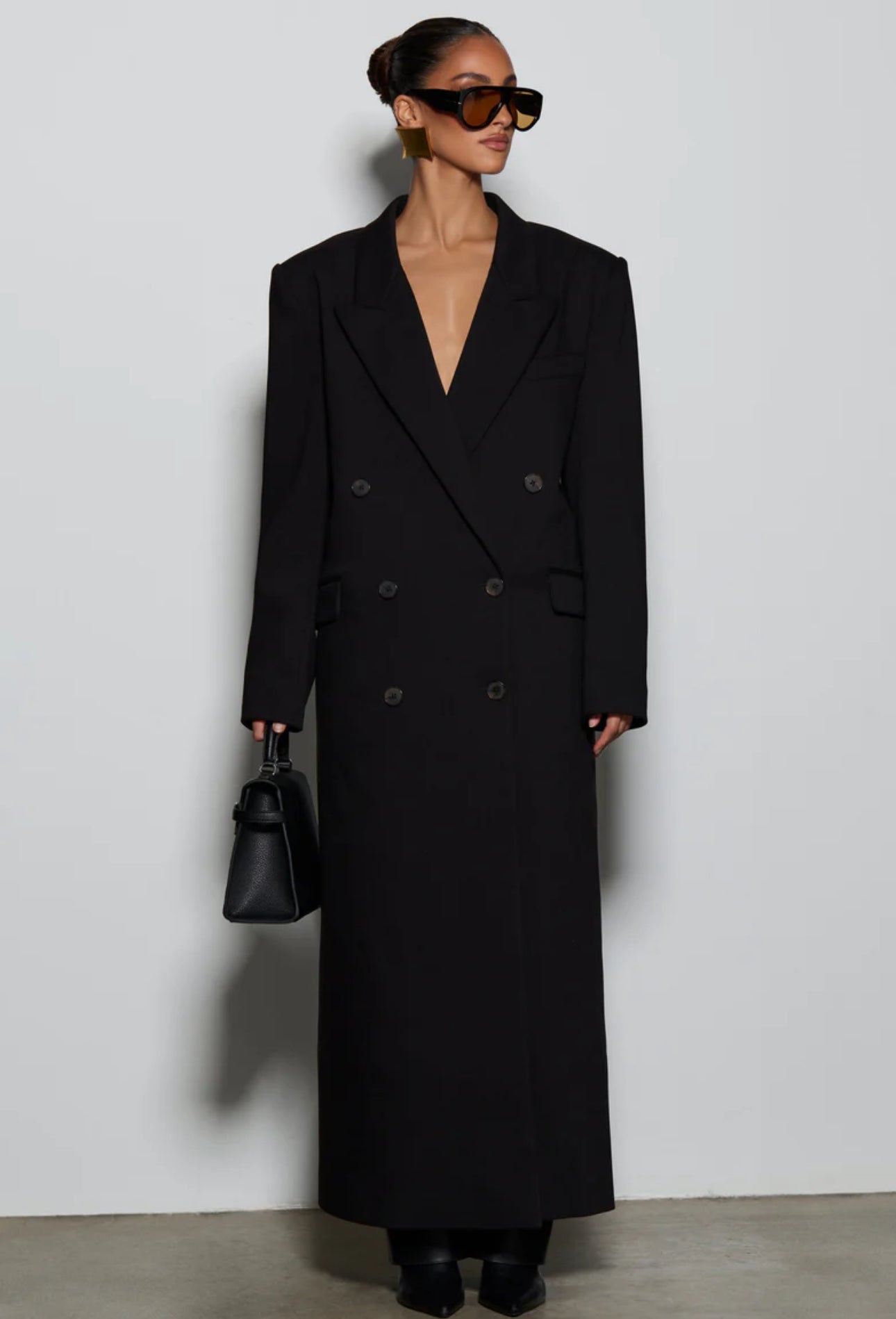 Isabella | Manteau Élégant en Laine Mélangée avec Doublure Confortable