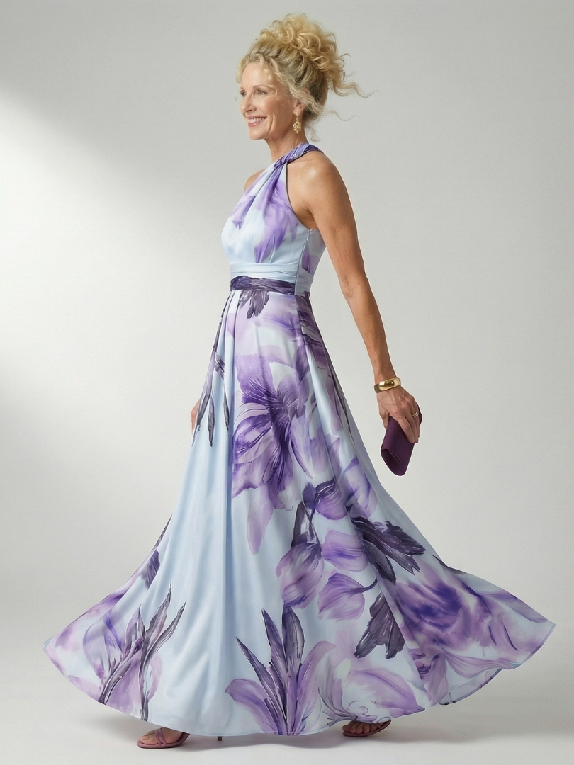 Emilia | Robe Maxi à fleurs