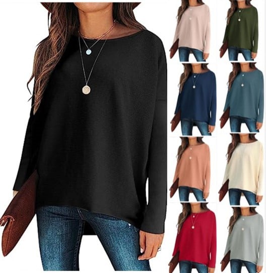 Élise™ – Pull Oversize Élégance Décontractée