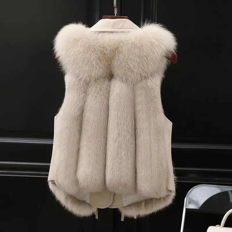 Rosella | Veste Empress de luxe en fausse fourrure